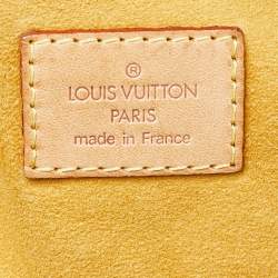 مملوكة مسبقًا حقيبة لوي فيتون باغي دنيم مونوغرامي أزرق PM