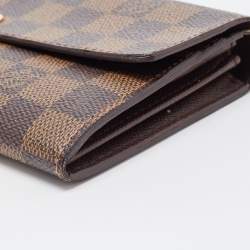Louis Vuitton Monogram Canvas Canvas  Sarah Wallet