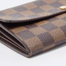Louis Vuitton Monogram Canvas Canvas  Sarah Wallet