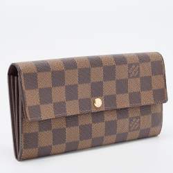 Louis Vuitton Monogram Canvas Canvas  Sarah Wallet