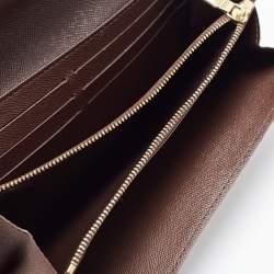 Louis Vuitton Monogram Canvas Canvas  Sarah Wallet