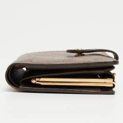 Louis Vuitton Damier Ebene Canvas Viennois Wallet