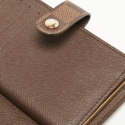 Louis Vuitton Damier Ebene Canvas Viennois Wallet