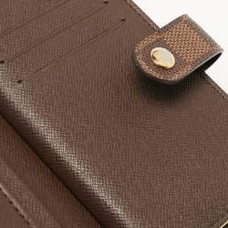 Louis Vuitton Damier Ebene Canvas Viennois Wallet