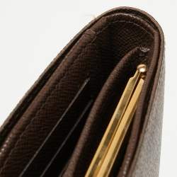 Louis Vuitton Damier Ebene Canvas Viennois Wallet