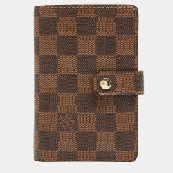 Louis Vuitton Damier Ebene Canvas Viennois Wallet
