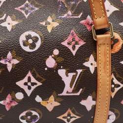 Pre Owned Louis Vuitton Monogram Canvas Watercolor Richard Prince Papillon 30 Bag
