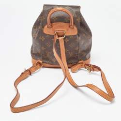 Pre Owned Louis Vuitton Monogram Canvas Mini Montsouris Backpack