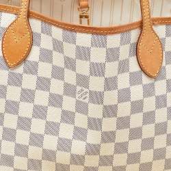 Louis Vuitton Damier Azur Canvas Neverfull MM Bag