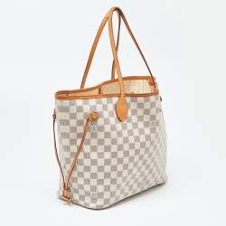 Louis Vuitton Damier Azur Canvas Neverfull MM Bag