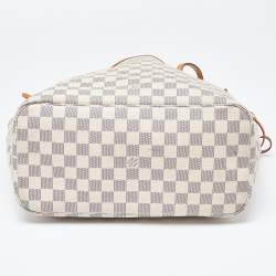 Louis Vuitton Damier Azur Canvas Neverfull MM Bag