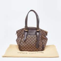 Pre Owned Louis Vuitton Damier Ebene Canvas Verona MM Bag