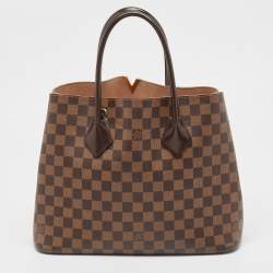 Pre Owned Louis Vuitton Damier Ebene Canvas Kensington V Bag