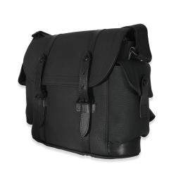 Louis Vuitton Black Taurillon Leather Christopher Messenger Bag 