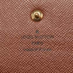 Pre Owned Louis Vuitton Monogram Canvas Porte-Tresor International Wallet
