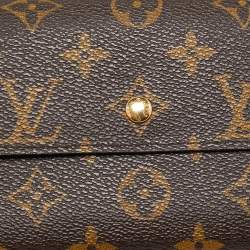 Pre Owned Louis Vuitton Monogram Canvas Porte-Tresor International Wallet