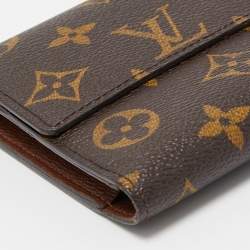Pre Owned Louis Vuitton Monogram Canvas Porte-Tresor International Wallet