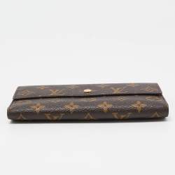 Pre Owned Louis Vuitton Monogram Canvas Porte-Tresor International Wallet