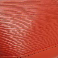 Louis Vuitton Red Epi Leather Alma BB Satchel Bag 