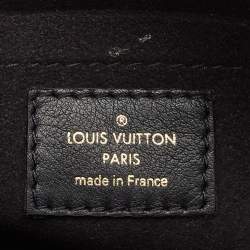 Pre Owned Louis Vuitton Black Leather New Wave Camera Bag