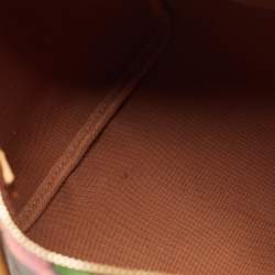 Pre Owned Louis Vuitton Multicolor Monogram Canvas Limited Edition Stephen Sprouse Roses Speedy 30 Bag