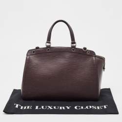 Pre Owned Louis Vuitton Quetsche Epi Leather Brea MM Bag