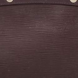 Pre Owned Louis Vuitton Quetsche Epi Leather Brea MM Bag