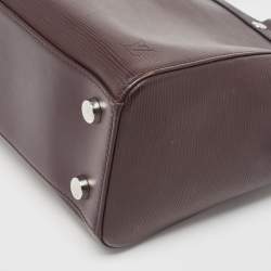 Pre Owned Louis Vuitton Quetsche Epi Leather Brea MM Bag