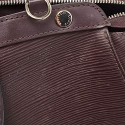 Pre Owned Louis Vuitton Quetsche Epi Leather Brea MM Bag