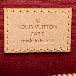 Louis Vuitton Red Monogram Vernis Alma GM