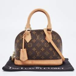 Pre Owned Louis Vuitton Monogram Canvas Alma BB Bag