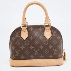 Pre Owned Louis Vuitton Monogram Canvas Alma BB Bag