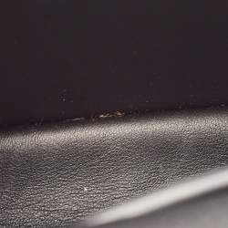 Pre Owned Louis Vuitton Black Leather Mini Capucines Bag