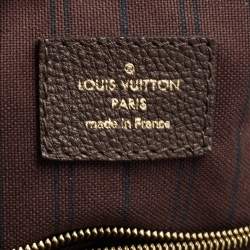 Louis Vuitton Brown Earth Monogram Empreinte Leather Lumineuse PM Bag