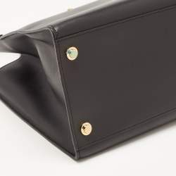 Pre Owned Louis Vuitton Black Leather City Steamer GM Bag