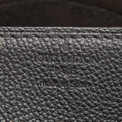Pre Owned Louis Vuitton Black Monogram Canvas and Leather Pallas Chain Bag