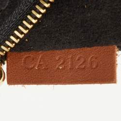 Pre Owned Louis Vuitton Black Monogram Canvas and Leather Pallas Chain Bag