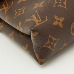 Pre Owned Louis Vuitton Black Monogram Canvas and Leather Pallas Chain Bag