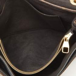 Pre Owned Louis Vuitton Black Monogram Canvas and Leather Pallas Chain Bag