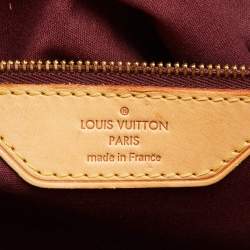 Louis Vuitton Amarante Monogram Vernis Brea MM Bag