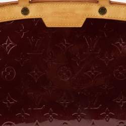 Louis Vuitton Amarante Monogram Vernis Brea MM Bag