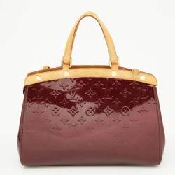 Louis Vuitton Amarante Monogram Vernis Brea MM Bag