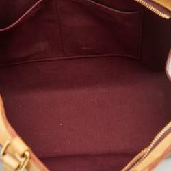 Louis Vuitton Amarante Monogram Vernis Brea MM Bag