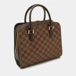 Pre Owned Louis Vuitton Damier Ebene Canvas Triana Bag