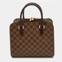 Pre Owned Louis Vuitton Damier Ebene Canvas Triana Bag