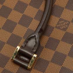 Pre Owned Louis Vuitton Damier Ebene Canvas Triana Bag