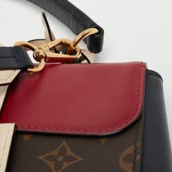 Pre Owned Louis Vuitton Tricolor Monogram Canvas and Leather Cluny BB Top Handle Bag