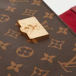 Pre Owned Louis Vuitton Tricolor Monogram Canvas and Leather Cluny BB Top Handle Bag