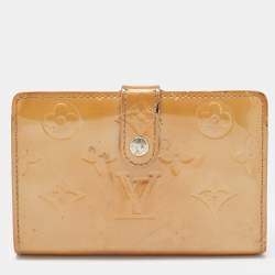 Louis Vuitton Noisette Monogram Vernis Portefeuille Viennois Wallet