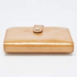 Louis Vuitton Noisette Monogram Vernis Portefeuille Viennois Wallet